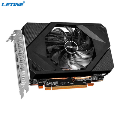 Grafische Karte GDDR6 für Herausforderer Bergbau Asrock Radeon RX 6600 XT Tischplattencomputer-animations-Karte ITX 8GB