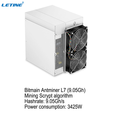 LTC-Doge Schlüssel-Ameise L7 Scrypt-Bergwerksmaschine Bitmain Antminer L7 9050M 9300Mh 9500Mh Litecoin