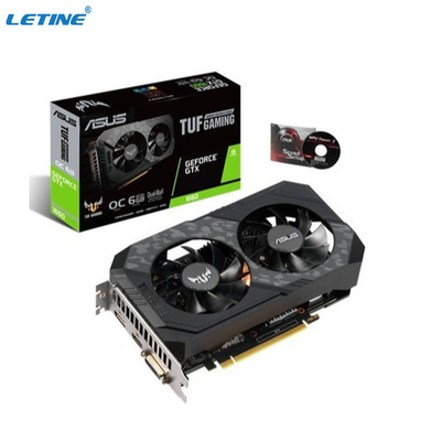 Ti 6 Graphic Cards ASUS GeForce GTX des Bergmann-GDDR6 Videokarte 1660 GBs TUF OC