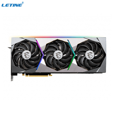 Grafikkarte des Bergbau-12G für Spiel-Grafikkarte des Spiel-MSI GeForce RTX 3080 des Ti-SUPRIM X