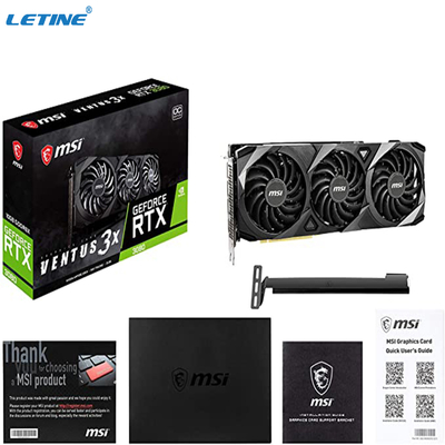 Bergmann-Graphic Cards HDMI MSI GeForce RTX 3080 VENTUS 3X 10GB GDDR6X Grafikkarten Schnittstelle 8gb
