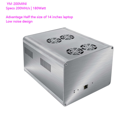 YM-200MINI 200MH 180Watt lärmarmer Entwurf ETH usw. blockchain Bergmann