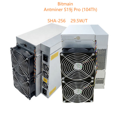 Pro-104. SHA 256 Algorithmus 29.5W/T Bitcoin Asic Antminer Bitmain Antminer S19j