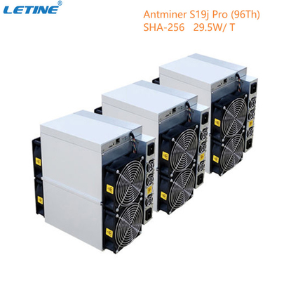 Bergmann Bitmain Antminer S19j Pro96. 29.5W/T der Ethernet-Schnittstellen-BTC Asic