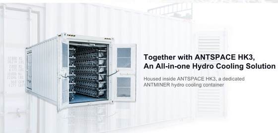 Abkühlende BTC Asic Antminer Bitmain Antminer S19 Pro+ hydrohydraulische 198. 27.5W/T