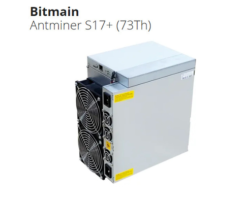 BTC prägt Bitcoin-Bergwerksmaschine Bitmain Antminer S17+ 73T P.S. befestigt