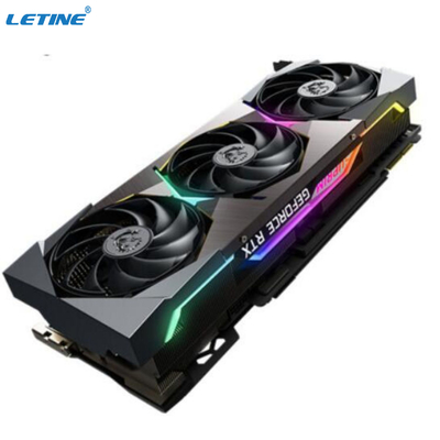 Der 3 Fan-Bergmann Graphic Card RTX 3090TI Msi SUPRIM X 24GB GDDR6X 384 biss 480W
