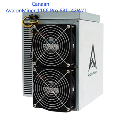 Bitcoin-Bergmann Used Canaan Avalon zweite Hand SHA 256 rentabler 1166 Pro-68T 75db