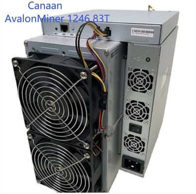 Bergmann-Machine SHA 256 Avalon 1246 83T Bitcoin Algorithmus rentables 38W pro T