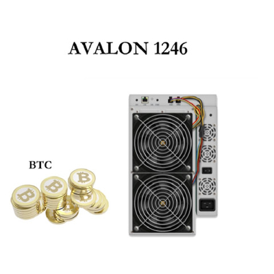 Bergmann-Canaan Avalons 1246 87T SHA 256 A1246 87T BTC Asic Algorithmus