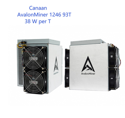 1246 Algorithmus 38W 93T Canaan Avalonminer SHA 256 pro Bergmann A1246 93T T BTC Asic