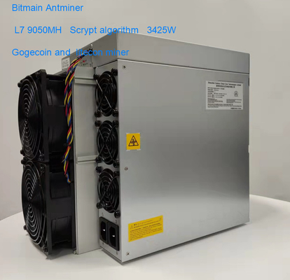 Algorithmus-Bergmann 3425W Antminer L7 9300mh Scrypt für LTC+ Dogecoin