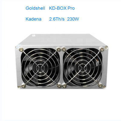 Th Goldshell KD Hashrate 2,6 PACKEN Probergbauausgangsschlüsselbergmann Kadena-Münzen-230W ein