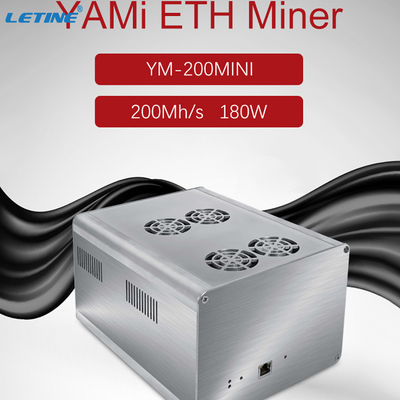 YM-200 Mini Ethereum ASIC Bergmann usw. ETH Schlüssel-Ethash 200MH 180W für Haus